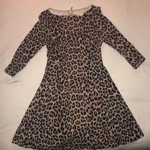 Kate space leopard a-line dress